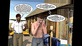 mom and daughter punish his son