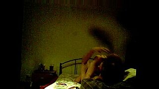 kagney sneaks under the table to suck brads cock