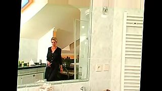 spoiled mature pet fresh body of salty brunette chic in front of her hubby
