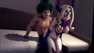 shemale walks in on couple fucking in hotel room and joins in