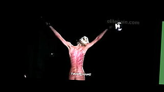 he gets to cum for the crowd on the hosteess sexy ass