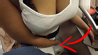 uncensored handjob on public bus