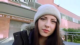 innocent czech girl takes money from stranger for public sex