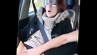 kagney sneaks under the table to suck brads cock