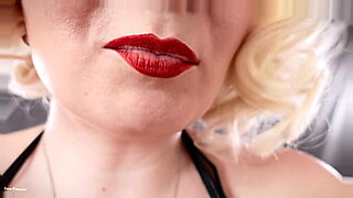 femdom dick slapping and inspection