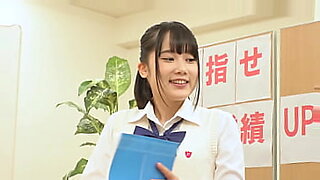 ai is a lovely asian schoolgirl in uniform gets a hard fucking