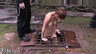 kajira punished and made to drink masters piss and gag on cock