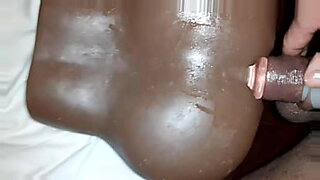 walking with anal plug in the street