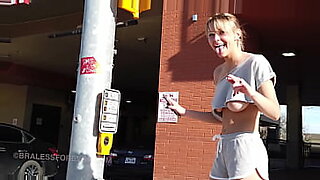 blonde chick squirts and gets ass fucked in public hook up publichookup com