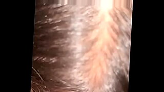 chubby gf gags on cock while being fucked in the ass