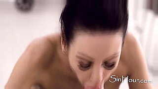 skinny babe masturbating with fake dick then get help with a real dick from lucky guy