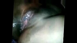horny pussy licking hunk tugs his hard cock on the couch
