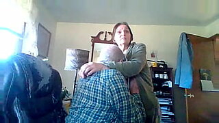 two mature ladies fuck guy on desk