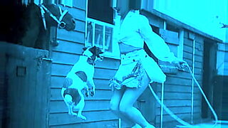 tied up and restrained blonde bitch gives submissive blowjob