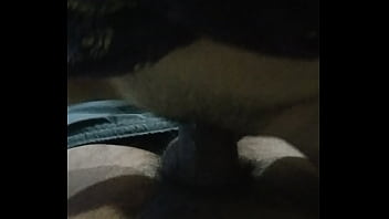 touching cock under table