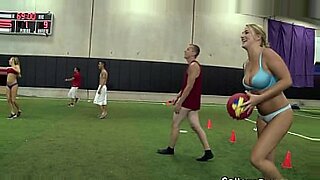 gym coach sex oil massege