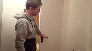 cute boy gets his massive dick sucked showers boys