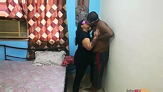 brunette milf with big tits gets banged in bedroom