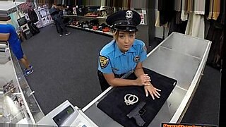 lady police fucked in car