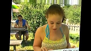fake agent in public with russian blonde