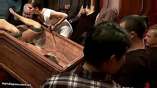teen asian christy lee soaped teases pussy glass table